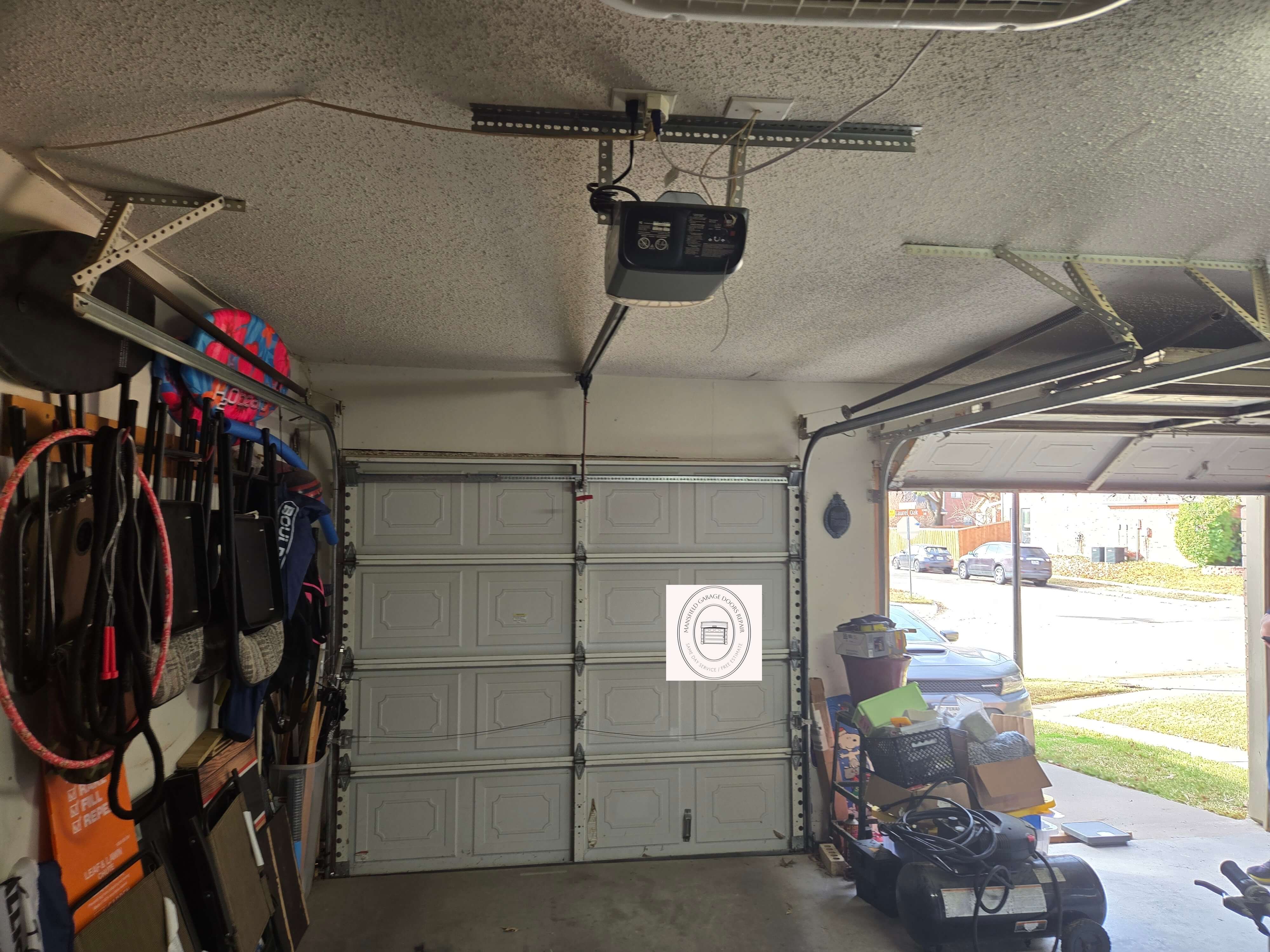 single-pan-garage-door-repair